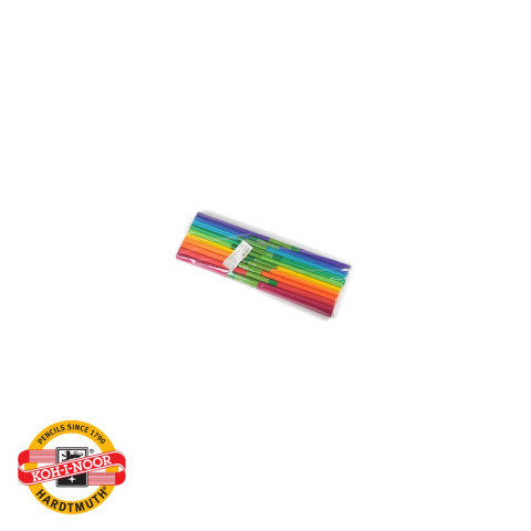 Hartie pentru craft - Set hartie creponata Koh-I-Noor, 10 culori curcubeu, 200x50 cm, pentru decoratiuni si activitati craft