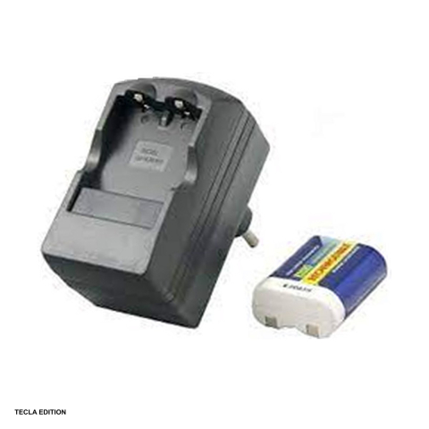 Energy - Set incarcator Li-Ion pentru acumulator reincarcabil 6 V tip 2CR5, cu acumulator inclus, curent de incarcare 500 mA