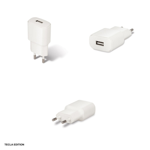Set incarcator priza cu cablu Lightning Forever TC-01, 1A, 1 x USB-A, Alb [3]