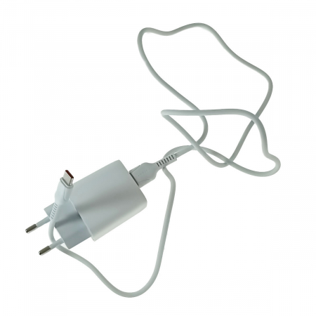 Accesorii IT - Set incarcator retea X-Scoot CH-236, 3.1A, 2 X USB, cablu USB si conector USB-C tata cu lungime 1m, alb