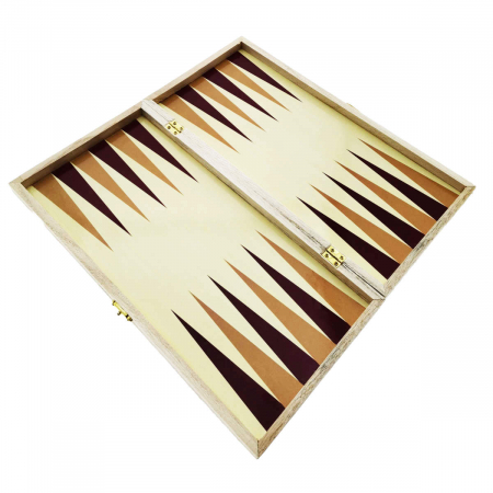 Set jocuri de masa 3 in 1, sah, table si dame, suprafata 35 x 35 cm, din lemn [4]