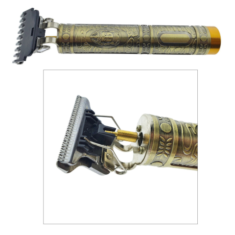 Set Masina de Tuns Professional, Cu Accesorii, Baterie Li-Ion, Pentru Tuns Acasa si Salon, Cu Lama Zero Distance [1]