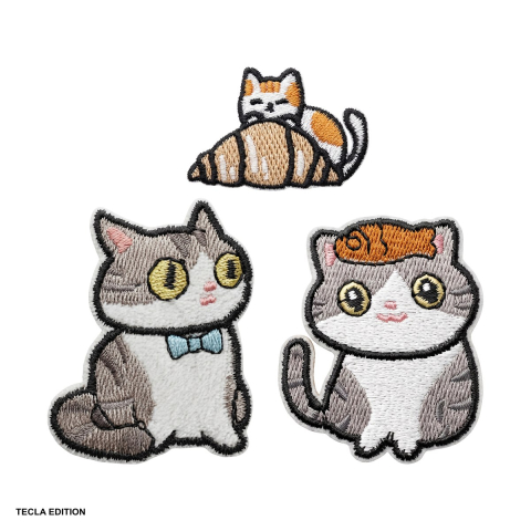 Stickers smartphone - Set patch-uri cat 1