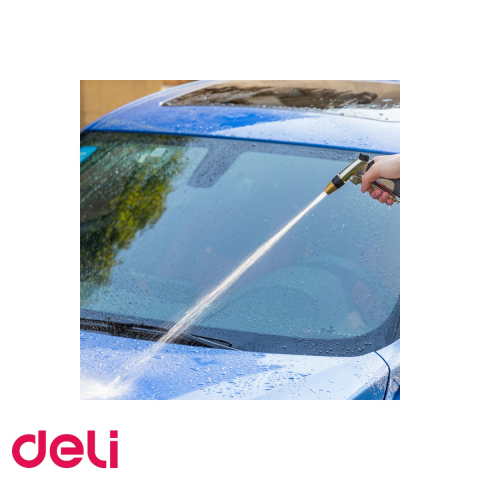Set pistol pentru irigat Deli, 5 piese, metalic galvanizat anti-rugina, pentru spalat masina si gradina [3]