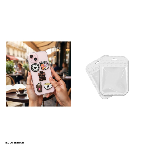 Set stickere 3D model cafea [3]