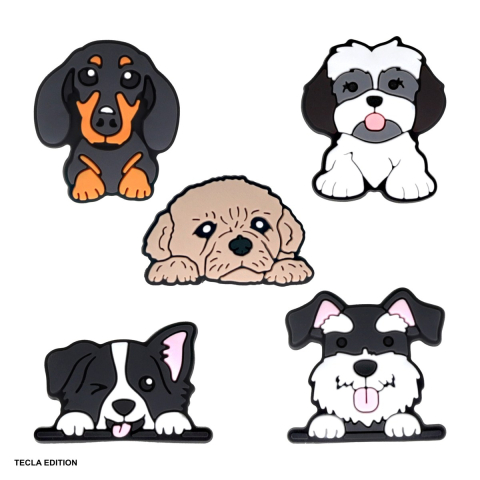 Stickers smartphone - Set stickere 3D model Dog