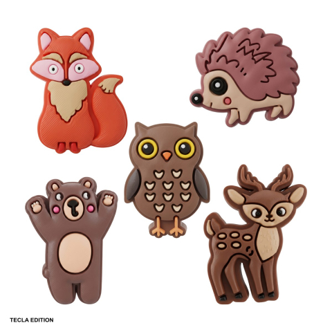 Stickers smartphone - Set stickere 3D model Forest
