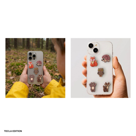 Set stickere 3D model Forest [3]