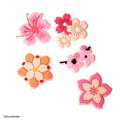 Stickers smartphone - Set stickere 3D model Pink blossom
