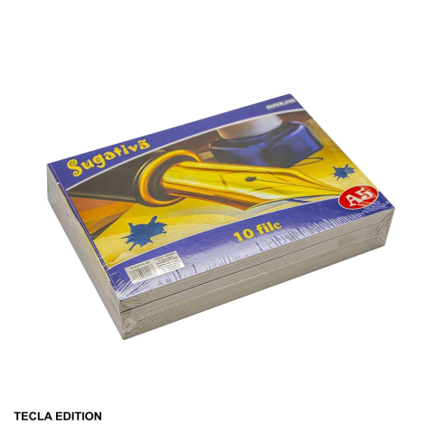 Alte accesorii scolare - Set sugativa Tecla Edition, format A5, 10 coli, pentru absorbtia cernelii si a scrisului de mana
