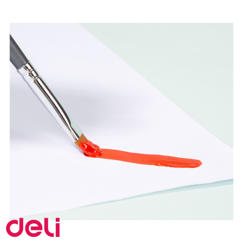Set tempera 24 culori Deli, tuburi de 12 ml, culori intense pentru pictura scolara [3]