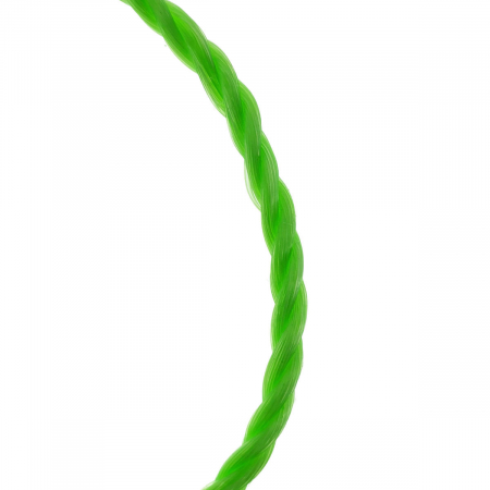Sfoara din material termoplastic matasos, funie nylon rezistent, grosime 5mm, lungime 50 m , verde [2]