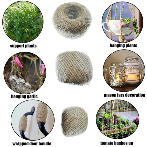 Sfoara iuta naturala extra-rezistenta, ghem 1000g, pentru utilizari profesionale si gospodaresti intensive, 4mm, ambalaj economic [3]