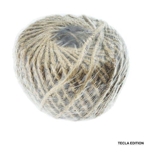 Handmade Creativ si Hobby - Sfoara iuta naturala, ghem 300g , pentru legat si decoratiuni, utilizare gradina si bucatarie, 3mm, ambalaj compact