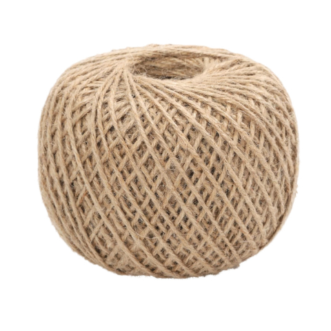 Sfoara - Sfoara Iuta Nepolierata, Ghem 100g, pentru Legat si Fixat, Gradina si Ambalare Rustica, Naturala