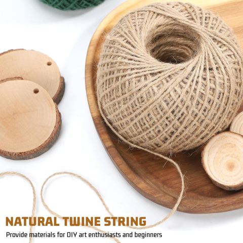 Sfoara Iuta Nepolierata, Ghem 200g, pentru Legat si Fixat, Gradina si Proiecte Mari, Naturala [3]