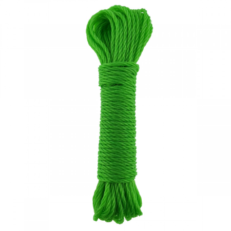 Sfoara polipropilena de 3mm, FS-12270, fir rasucit, 10m lungime, verde [1]