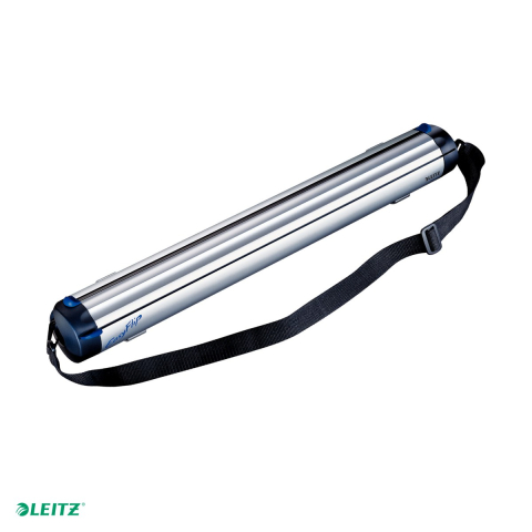 Flipcharturi si rezerve - Sistem de prezentare Leitz EasyFlip, mobil, folie inclusa, pentru documente perforate, gri metal