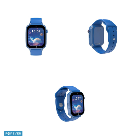Smartwatch copii Forever Kids Look Me! 3 KW-520, GPS WiFi 4G, albastru [3]