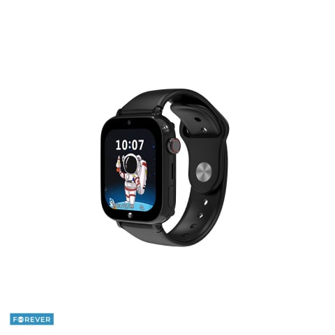 Smartwatch - Smartwatch copii Forever Kids Look Me! 3 KW-520, GPS WiFi 4G, negru