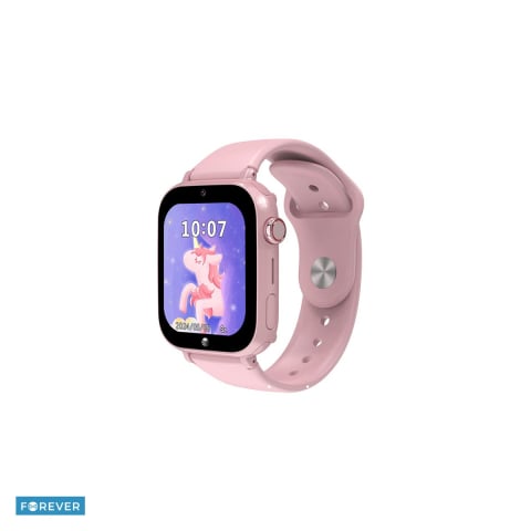 Smartwatch - Smartwatch copii Forever Kids Look Me! 3 KW-520, GPS WiFi 4G, roz