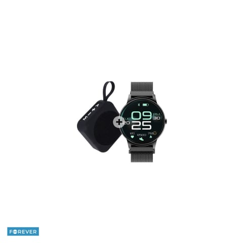 Smartwatch - Smartwatch Forever ForeVive 2 SB-330, cu difuzor Bluetooth 3W, negru, ecran 1,30 ", 200 mAh, IP68, 32MB RAM