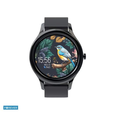 Smartwatch - Smartwatch Forever ForeVive 3 SB-340, negru, IP68, incarcare 2 h, ecran 1,32 ", IPS