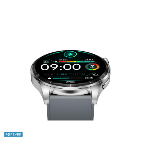 Smartwatch Forever Grand 2 SW-710, argintiu, IP67, incarcare 3 h, ecran 1,45 ", 300 mAh [4]