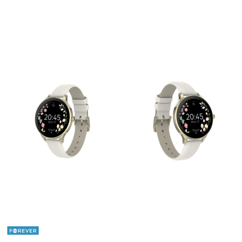 Smartwatch Forever Velora SB-306, auriu, IP67, aliaj de zinc, incarcare 3 h, ecran 1,19 ", 145 mAh, bluetooth v.5.2 [4]