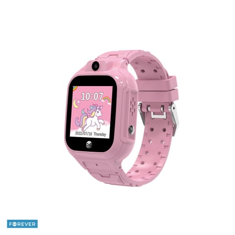 Ceasuri smart copii - Smartwatch pentru copii Forever GPS WiFi See Me! 3 KW-320, Roz