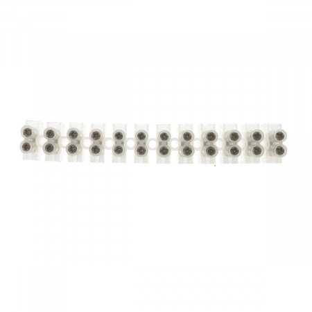 Soclu cu 12 conectori electrici pentru montaj, banda multi-contact, 10A, 108x17x15mm [3]