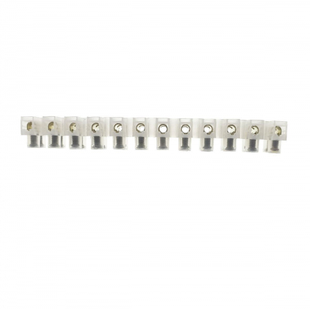 Soclu cu 12 conectori electrici pentru montaj, banda multi-contact, 10A, 108x17x15mm [2]