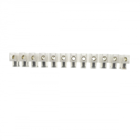 Soclu cu 12 conectori electrici pentru montaj, banda multi-contact, 20A, 120x20x13mm [2]