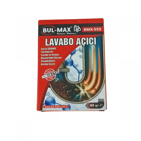 Curatare instalatii - Solutie pentru curatat tevile, Bul-Max BMX-555 70455, granule, 40gr