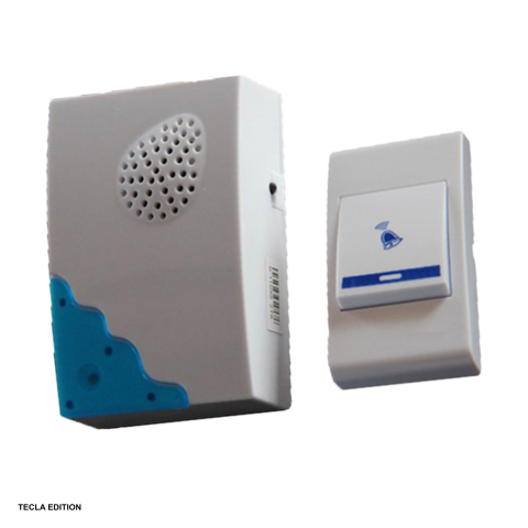 Sonerii electrice - Sonerie electronica fara fir MD(DC)308 DL5002, alimentare 3 V cu 2 baterii AA