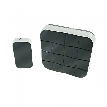 Sonerie fara fir-wireless, Blow DR-11 07894, 70m raza actiune, 10 tonuri, 2 x LED, 433MHz, 3 x AA, 1 x CR2032, neagra [1]