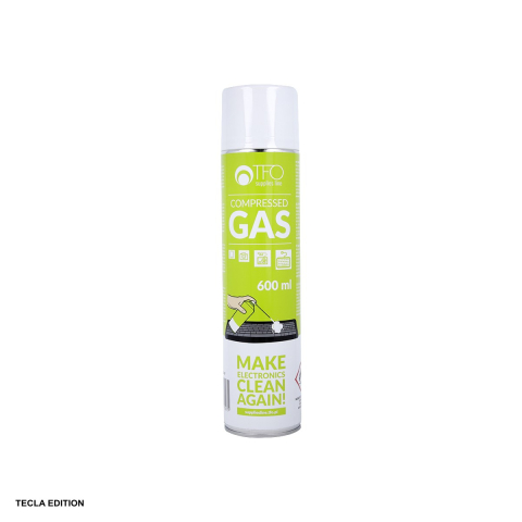 Curatare IT - Spray cu aer comprimat, 600ml, cu aplicator, fara miros, pentru curatarea echipamentelor electronice