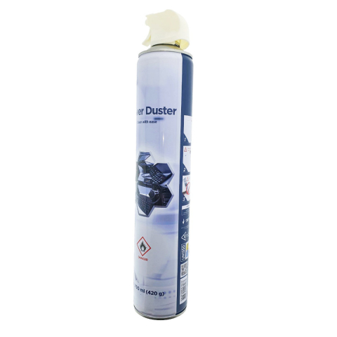 Spray cu Aer Comprimat, Power Duster, 750 ml, cu Jet Puternic 6 KN pentru Curatare Profesionala, cu Tub Extensibil pentru Locuri Greu Accesibile [5]