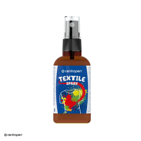 Spray vopsea pentru textile Centropen, 110 ml, maro [3]
