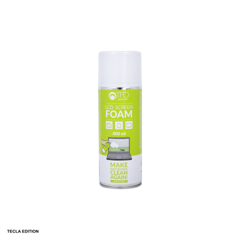 Curatare IT - Spuma de curatare ecrane si suprafete din plastic, 400ml, cu efect antistatic
