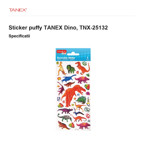 Sticker puffy TANEX Dino, TNX-25132 [2]