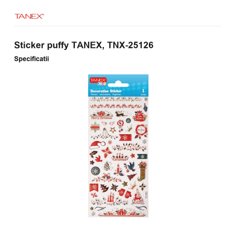 Sticker puffy TANEX, TNX-25126 [2]