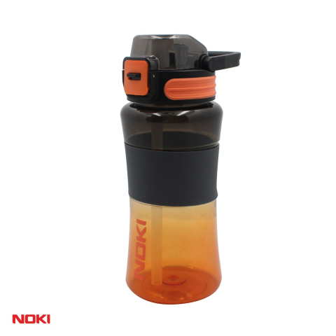Sticla de apa Noki T-0115 din tritan fara BPA, 700 ml, cu pai, deschidere automata cu buton, maner de transport, culori asortate [4]