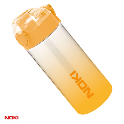 Sticle si recipiente apa - Sticla de apa Noki T0109 Soft Touch din tritan fara BPA, 500 ml, deschidere automata cu buton si blocare, maner de transport, culori asortate