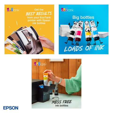Sticla de cerneala Epson 101 EcoTank, 70 ml, randament 6.000-6.500 pagini, pentru imprimante EcoTank, cyan, C13T03V24A [4]