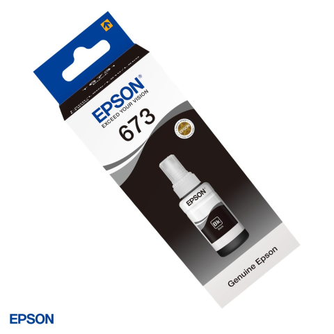 Cartuse inkjet - Sticla de cerneala Epson T6731 EcoTank, 70 ml, cerneala dye, set foto de 6 culori, pentru L800, L805, L810, L850 si L1800, negru, C13T67314A