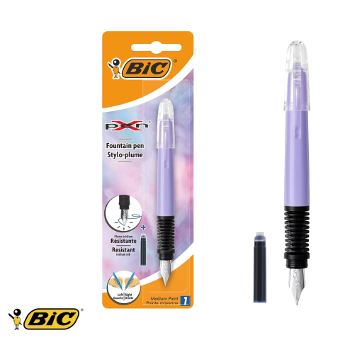 Stilou Bic Xpen Standard, penita iridium, reincarcabil, pentru dreptaci si stangaci [4]