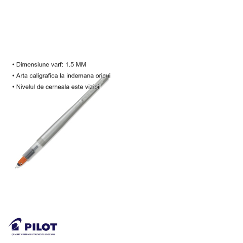 Stilou caligrafic Pilot Parallel Pen, varf plat 1.5mm, pentru caligrafe si artisti [2]