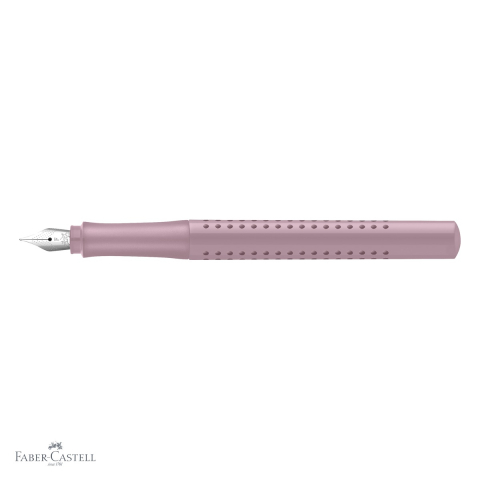Stilou Faber-Castell Grip 2010 Rose, penita din otel inoxidabil, pentru dreptaci si stangaci [3]