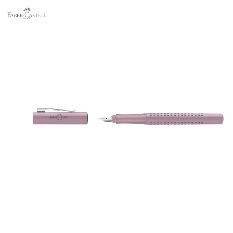Stilou Faber-Castell Grip 2010 Rose, penita din otel inoxidabil, pentru dreptaci si stangaci [4]